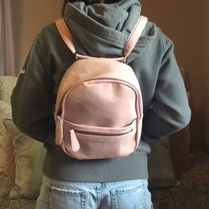 Pink mini Backpack
